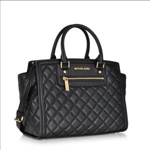 Michael Kors Selma Quilted Leather
Large Satchel